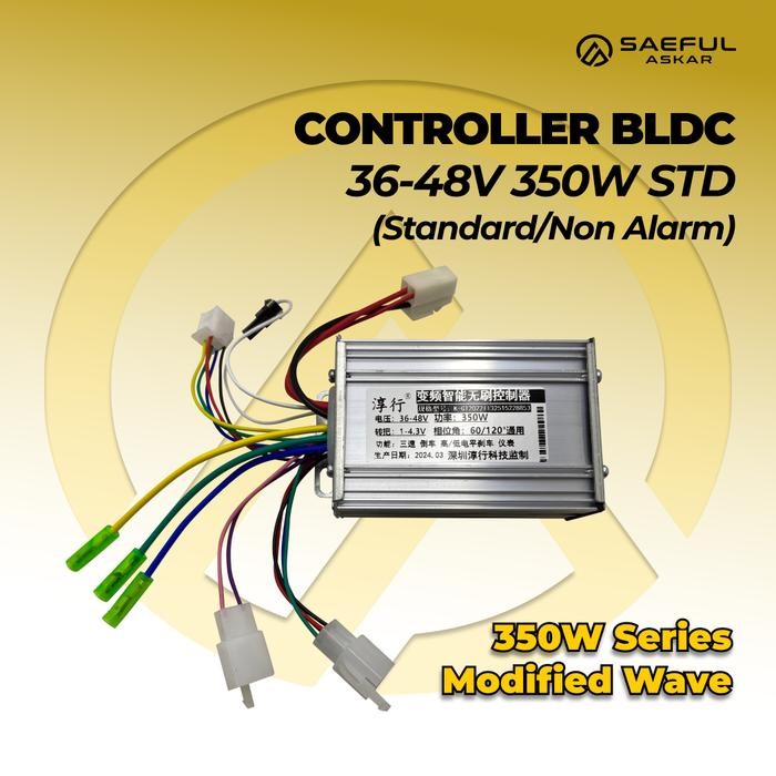 CONTROLLER BLDC BRUSHLESS REMOTE MULTI 36V/48V 350W