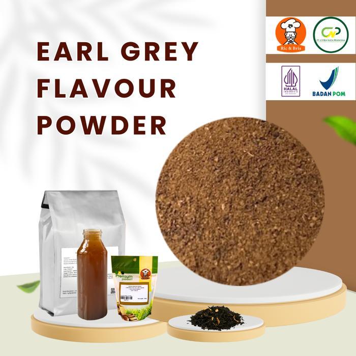 Earl Grey Tea Flavor Powder / Bubuk Teh Earl Grey / Perasa Flavour Teh Terbaruu