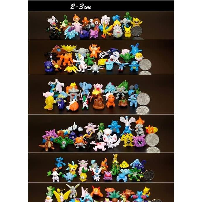 Figure Pokemon / Topper Kue Pokemon / Topper Cake Pokemon / pokemon
