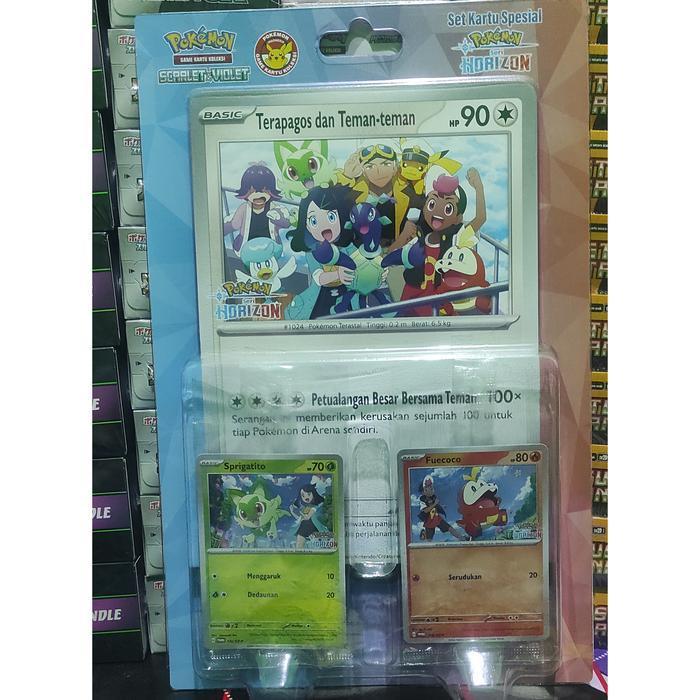 Pokemon Tcg Indonesia - Kartu Promo Set Spesial Pokemon Horizon Promo 