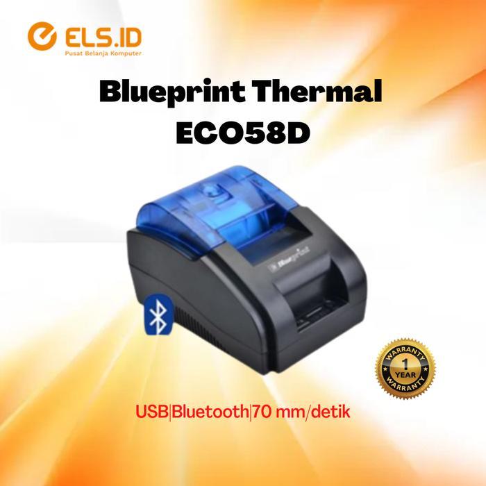 Printer Thermal Bluetooth Blueprint ECO58D