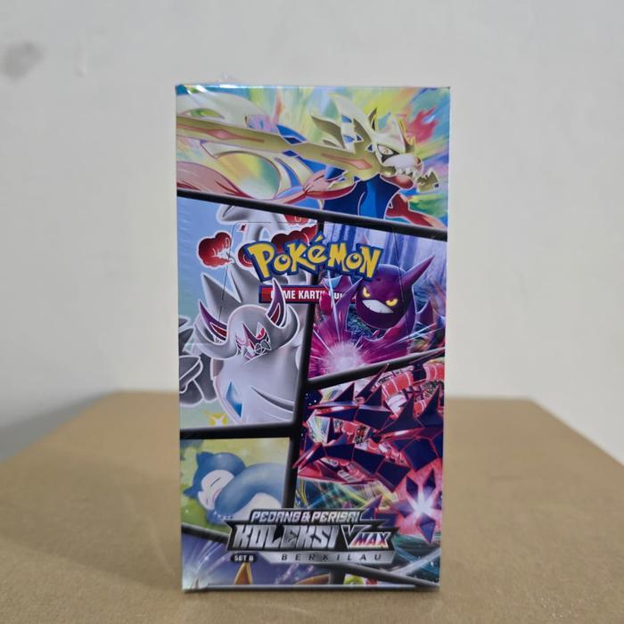 Best Seller Pokemon Tcg Indonesia Booster Box Koleksi Vmax Berkilau Set B (Set 7B) Premium