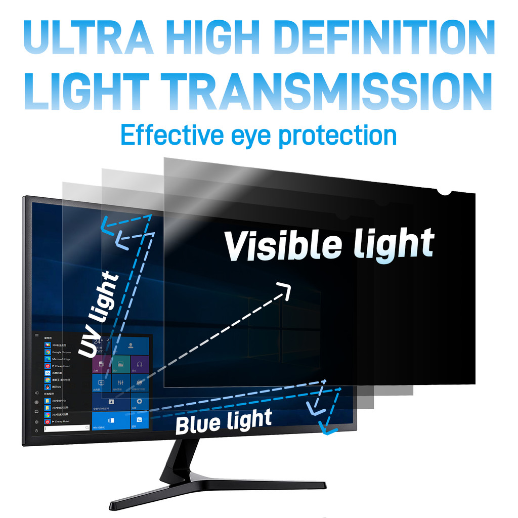 For Widescreen PC 27 Inch Monitor Filter 27'' Inch Computer Privacy Screen Filter 16:9