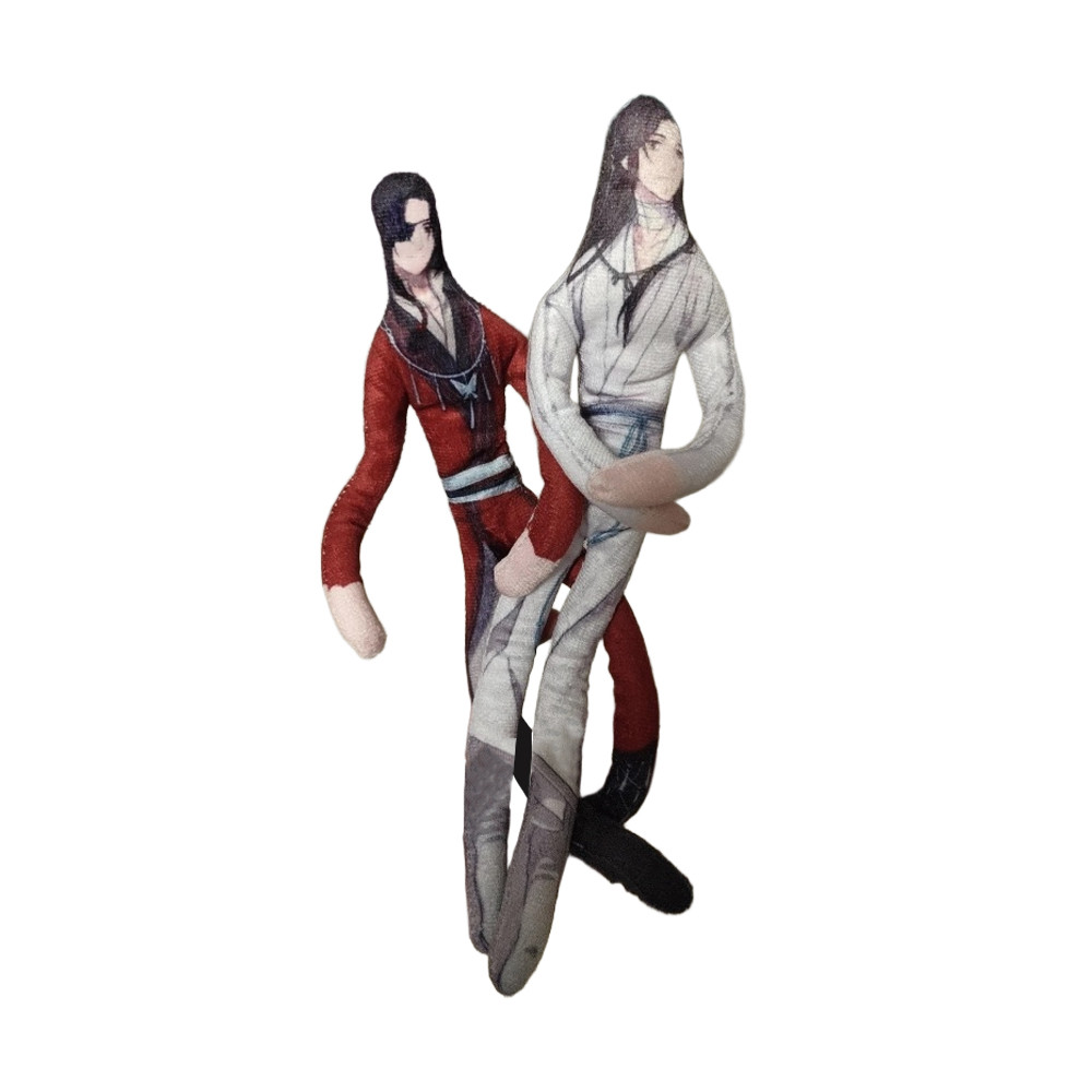 Anime Hua Cheng Xie Lian Plush Hua Cheng Xie Lian Plushies Doll Slender Twistable Shape Stuffed Toys