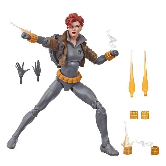 Hasbro Marvel Legends Black Widow Grey Gray