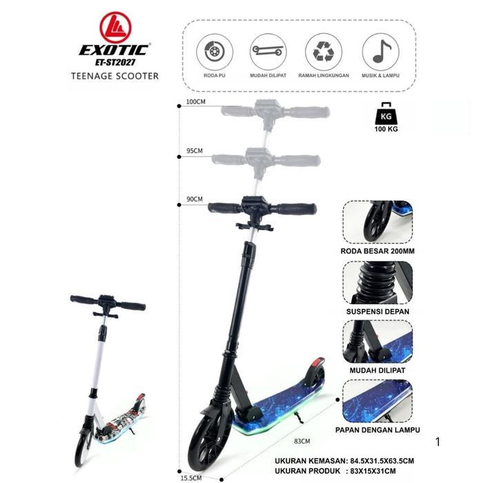 Promo Skuter / Otoped Exotic Et-Hb-511 // Et Hb 512 // Et-Hb 513 // Et-Hb 313 // Hb 312 // Hb 305