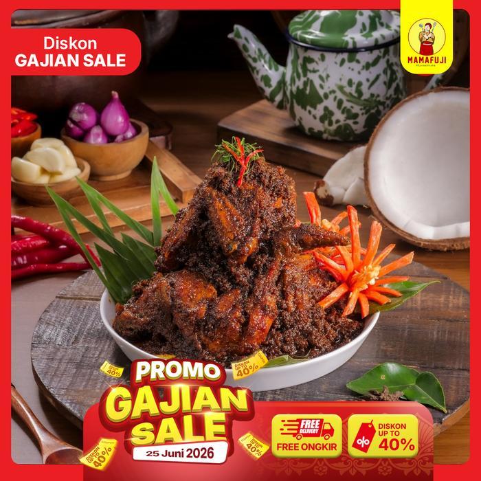 Mama Fuji - Rendang Ayam / Enak/ Nikmat Terlaris