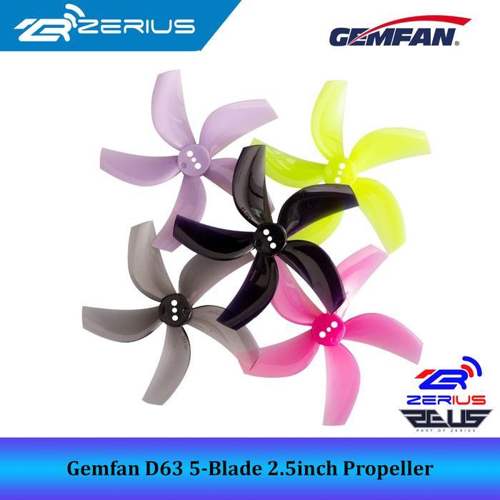 Gemfan D63 Ducted 63mm 2.5inch 5-Blade 2.5 inch Cinewhoop Propeller