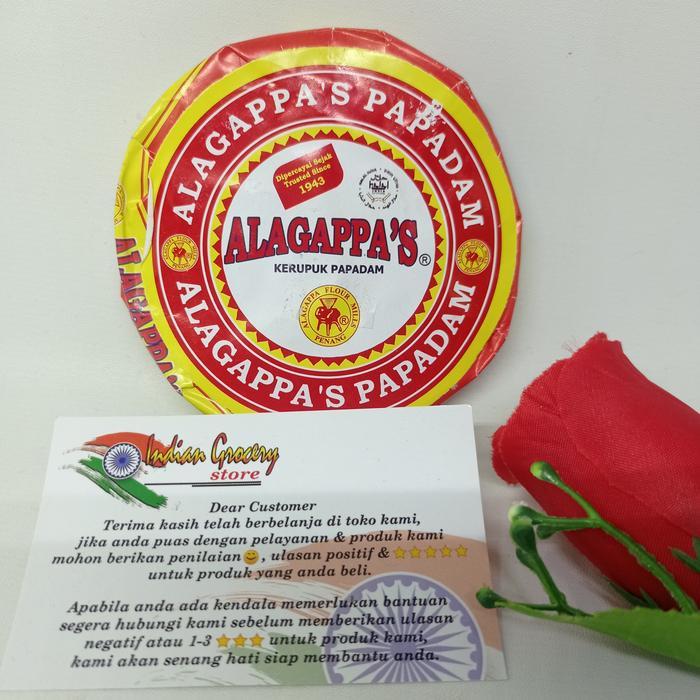NEW PAPADAM ALAGAPPAS 100 GR