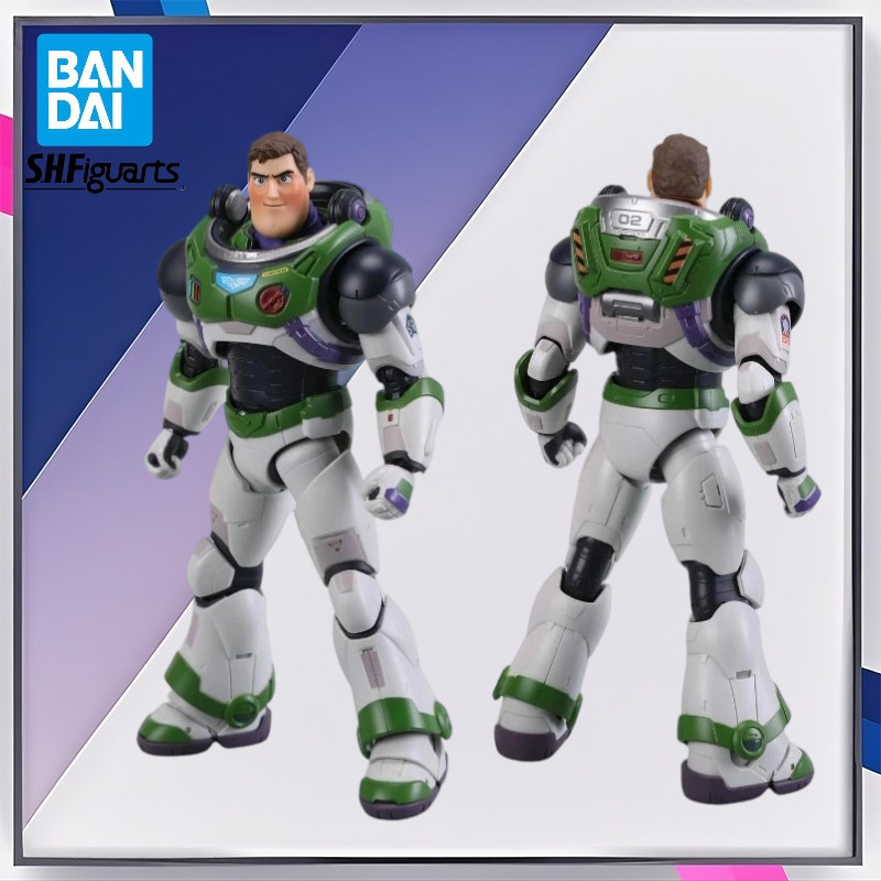 In Stock Bandai Shfiguarts Original Buzz Lightyear Alpha Set Toy Story Collectible Model Anime