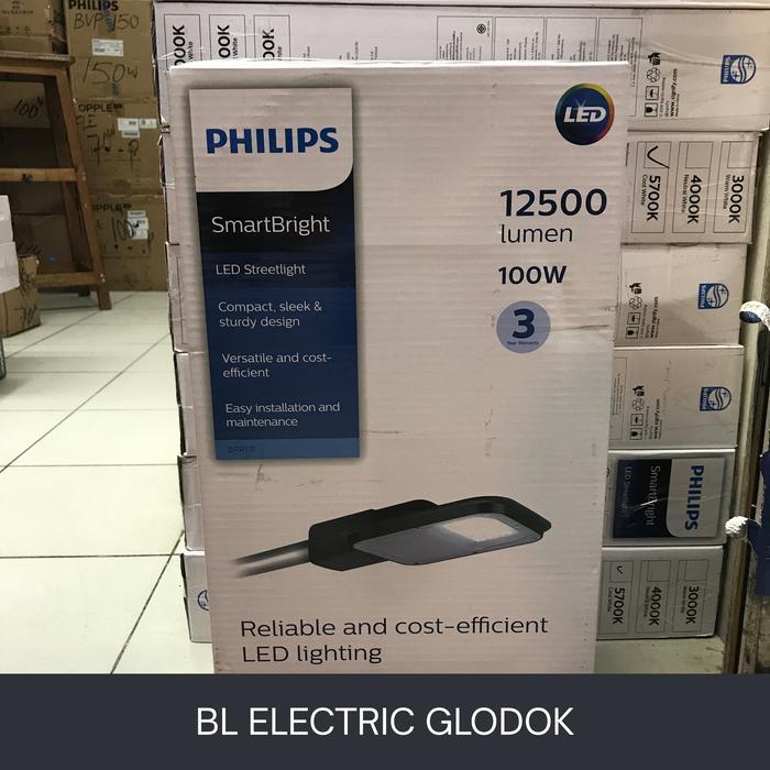 Lampu PJU LED PHILIPS BRP131 Lampu Jalan 100 watt BRP 131 100w - Cool White