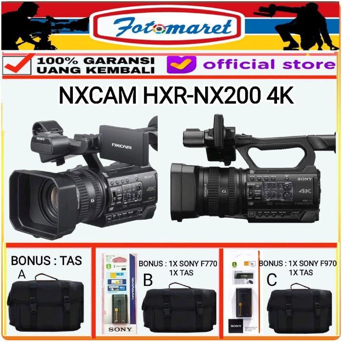 SONY HXR-NX200 CAMCORDER PROFESIONAL / HXR-NX 200 CAMCORDER - BOX POLOS