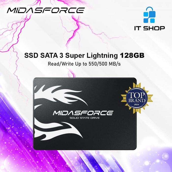 Midasforce SSD Superlightning 128GB storage