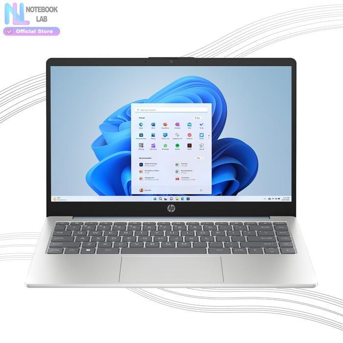 Laptop Hp 14 Amd Athlon Silver 7120U Lpddr5 Windows 11 Garansi 1 Tahun