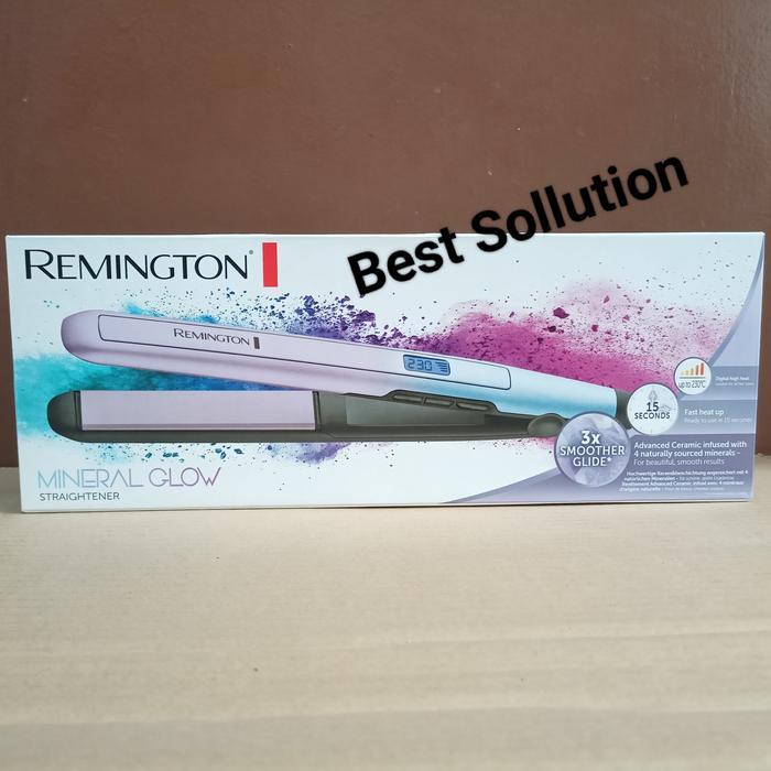 Remington S5408 Catokan Rambut Mineral Glow Straightener S 5408
