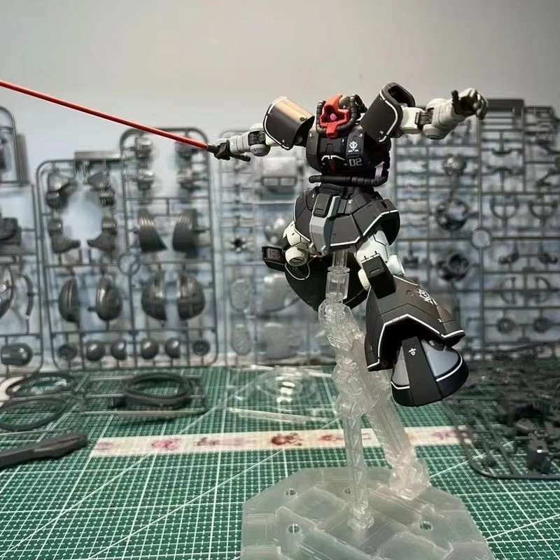 HG 1/144 Rick Dom GTO 007 Dom YMS-08B Experimental Mech Assembly Model Kit Action Figures Robot Doll