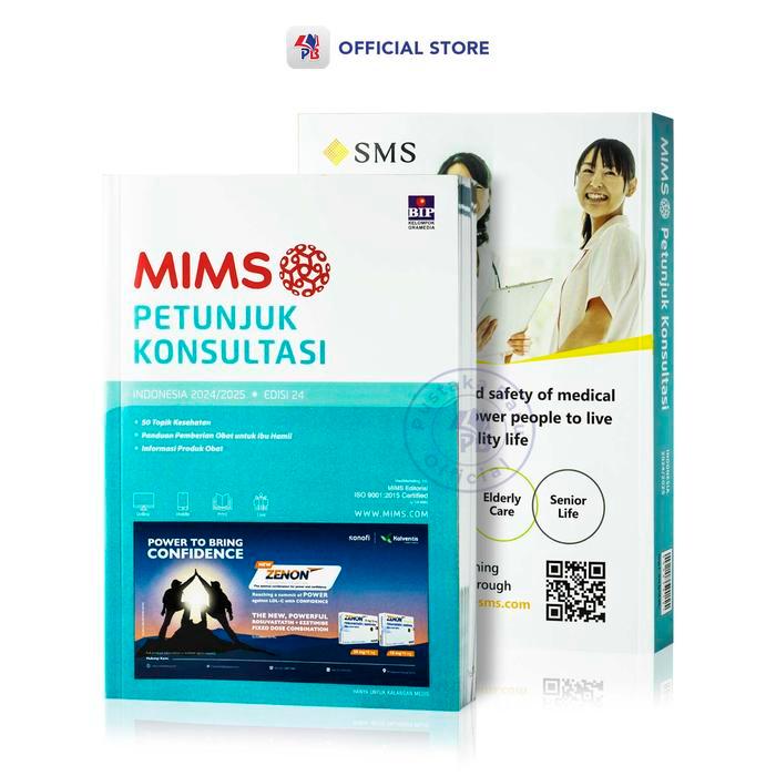 Buku Referensi / MIMS Petunjuk Konsultasi Edisi 24 Tahun 2024/2025 / Bahasa Indonesia / GRAMEDIA