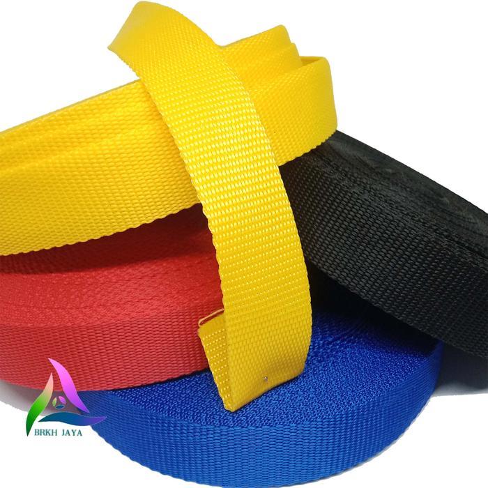 Terlaris TALI WEBBING STRAP TAS 3 CM / TALI BISBAN TAS PER ROL SALE