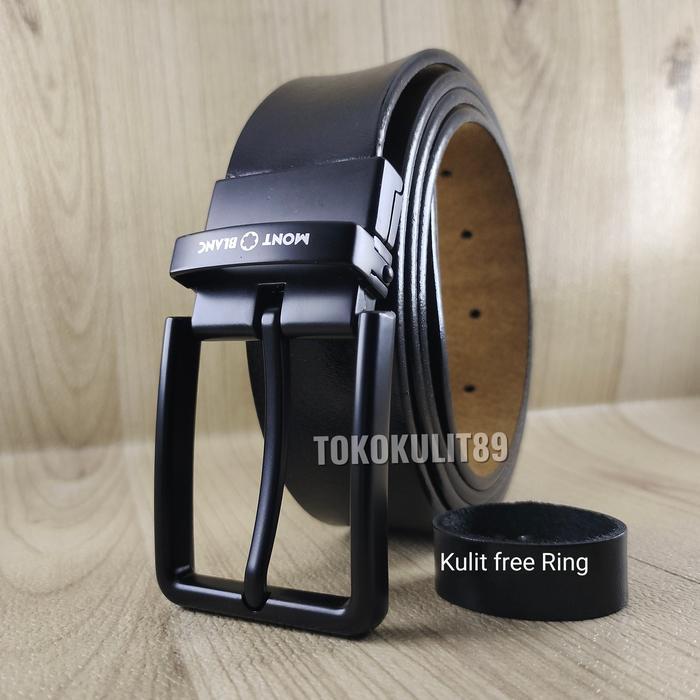 Premium Gesper Pria Import Ikat Pinggang Sabuk Model Jarum Original