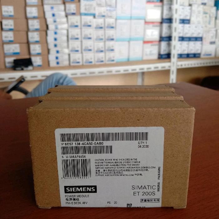 SIEMENS 6ES7 138 / 6ES7138-4CA50-0AB0 SIMATIC ET 200S POWER MODULE ORIGINAL