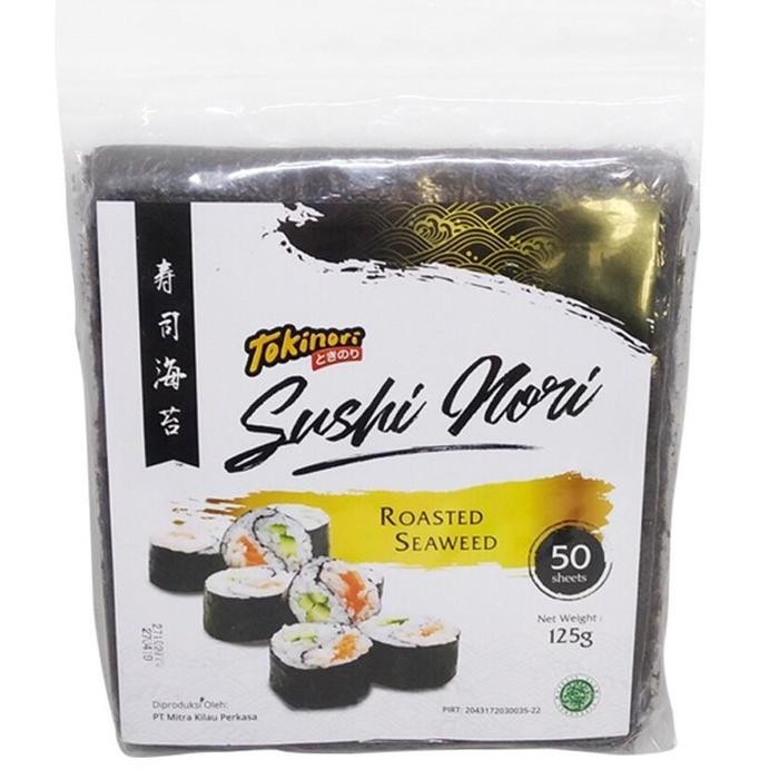 

TERLARIS w2fit Tokin sushi n halal roasted seaweed uk 21x19 cm 50 sheets READY STOCK