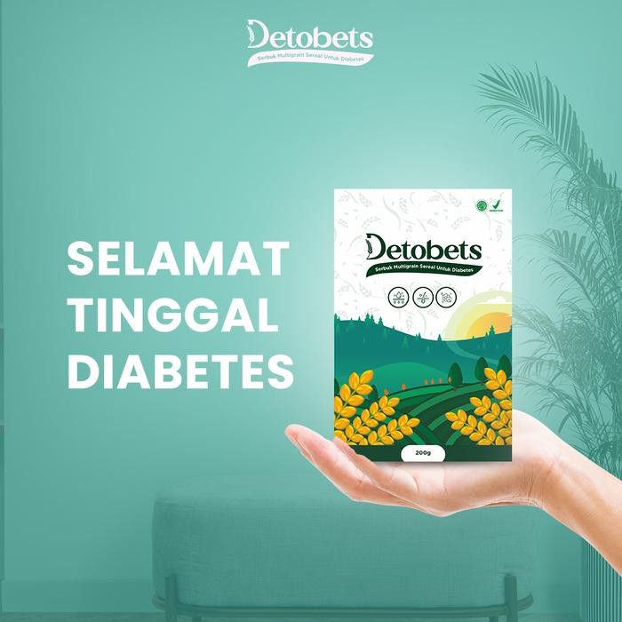 

Mamiseler45 - Detobets Sereal Instan 200G - Oatmeal Organik & Gandum, Makanan Sehat, Stabilkan Gula