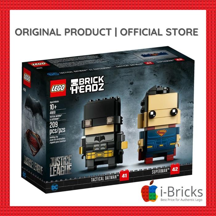 Lego brickheadz 41610 Tactical batman & superman
