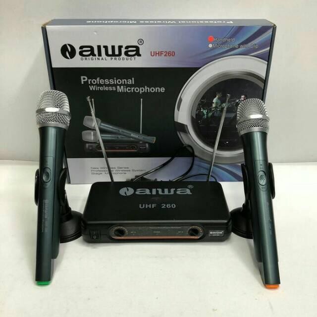 MIC WIRELESS AIWA UHF 260