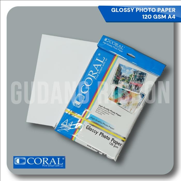 

Pilihan- Coral Glossy Photo Paper 120 Gsm A4