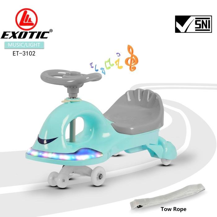 BARANG TERLARIS  Mainan Swing Car Ride On Exotic ET-3101 ET 3101 ET3101 / ET-3102 ET 3102 ET3102