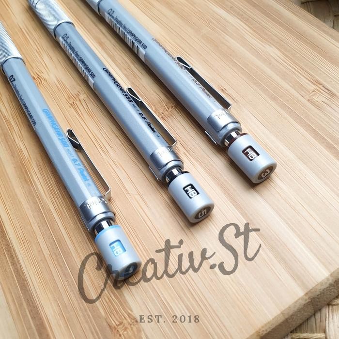 

Pentel Graph Gear 500 Pensil Mekanik Mechanical Pencil PG51 Graphgear Pensil (1 PCS)
