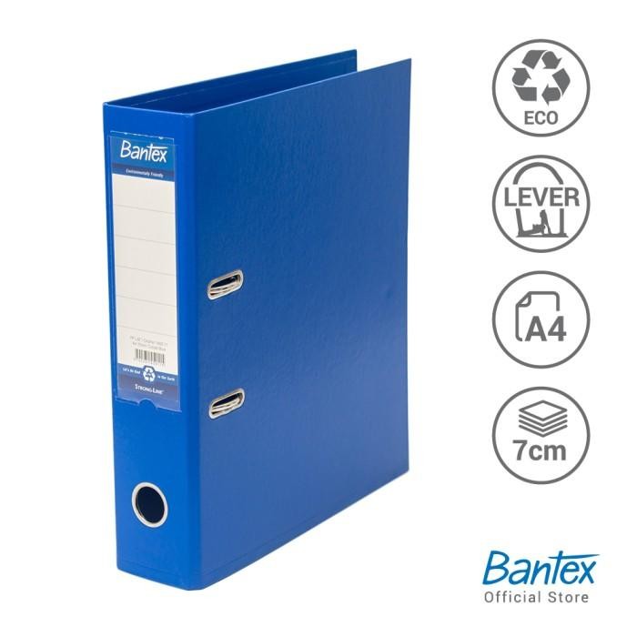 

Bantex Lever Arch File Ordner Plastic A4 7cm Cobalt Blue #1450 11
