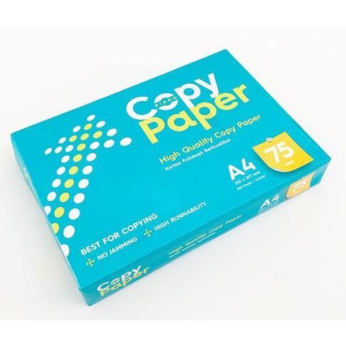 

Kertas HVS Copy Paper A4 75 Gram - 1 Box isi 5 Rim