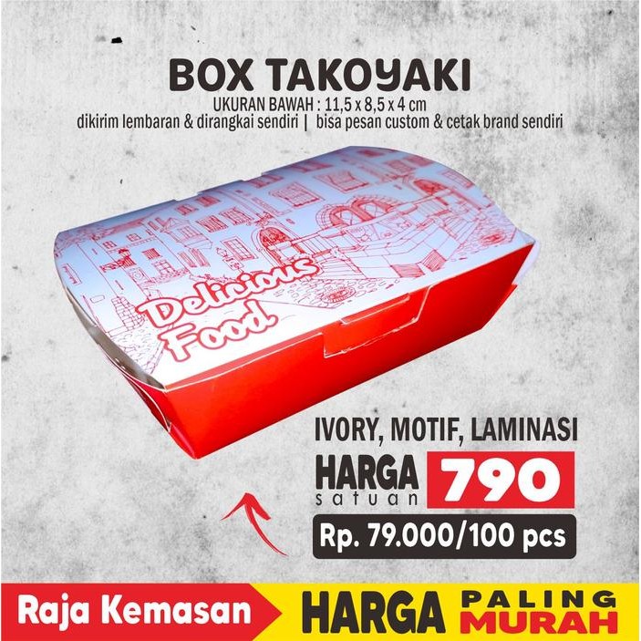 

Pilihan- Dus Takoyaki, Box Takoyaki, Kemasan Takoyaki, Kotak Takoyaki