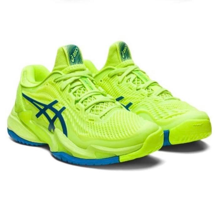 Terbaik Sepatu Tennis Tenis Asics Court Ff 3 Hazard Green Original 100% Ori