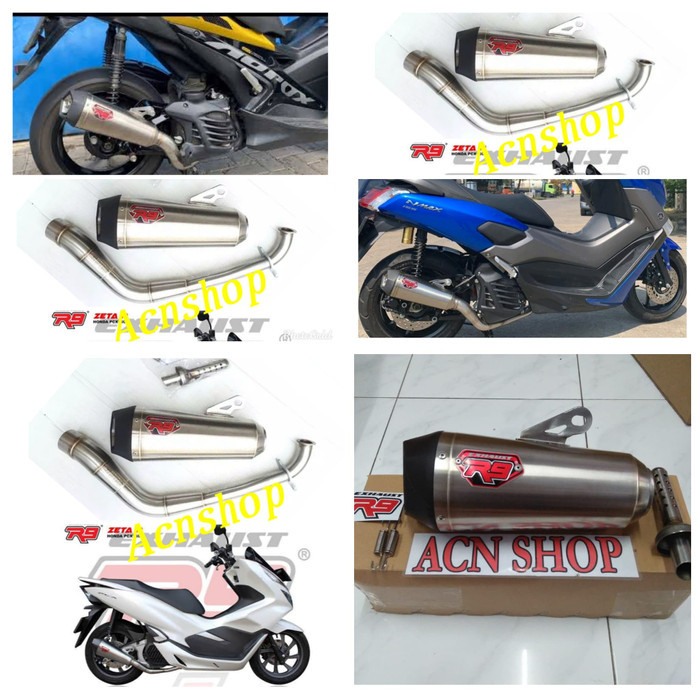 KNALPOT RACING R9 ALPHA NEW PCX 150