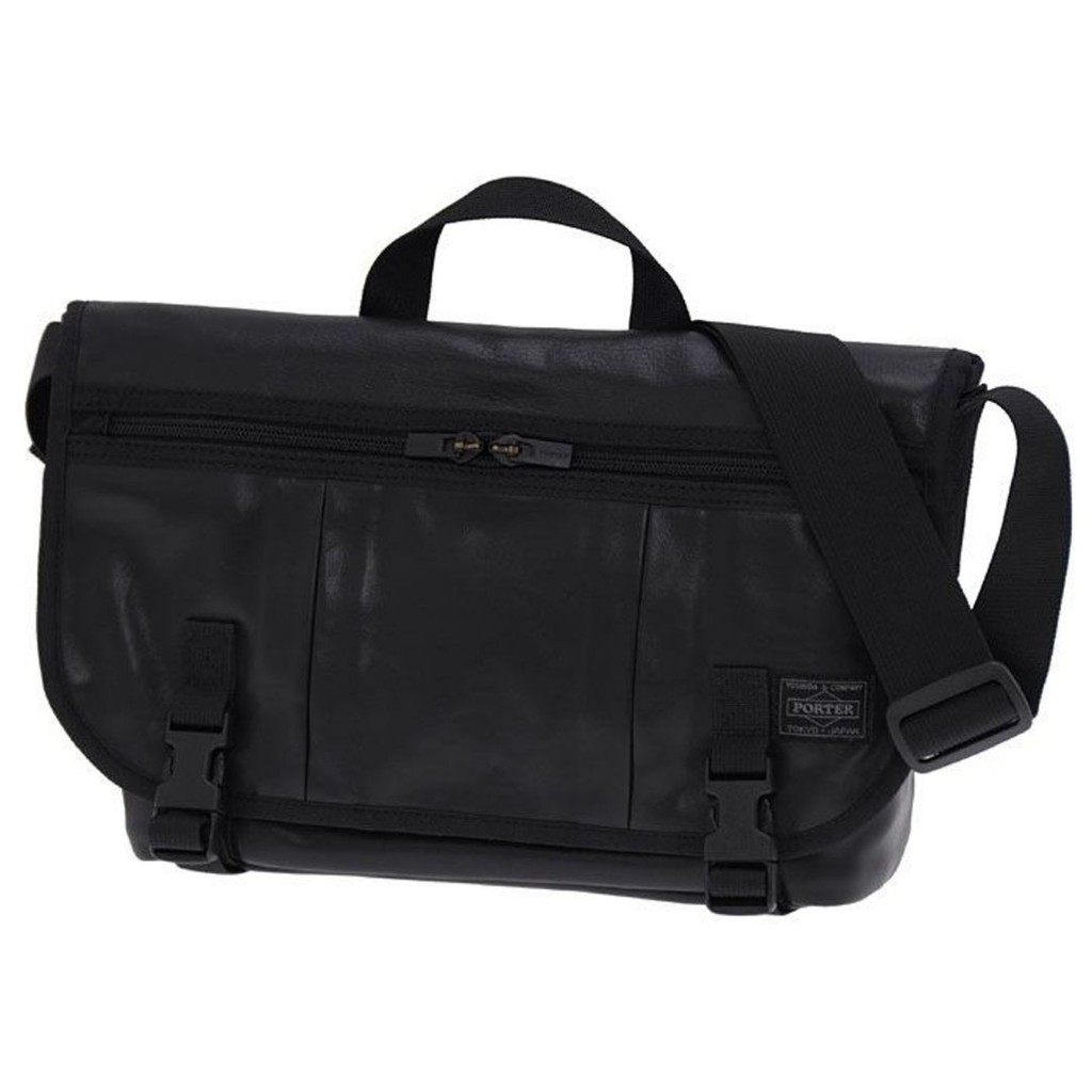 [PO] Tas Messenger PORTER ALOOF MESSENGER BAG 023-03759 Black Ringan FBAG [WAJIB TANYAKAN STOCK SEBE