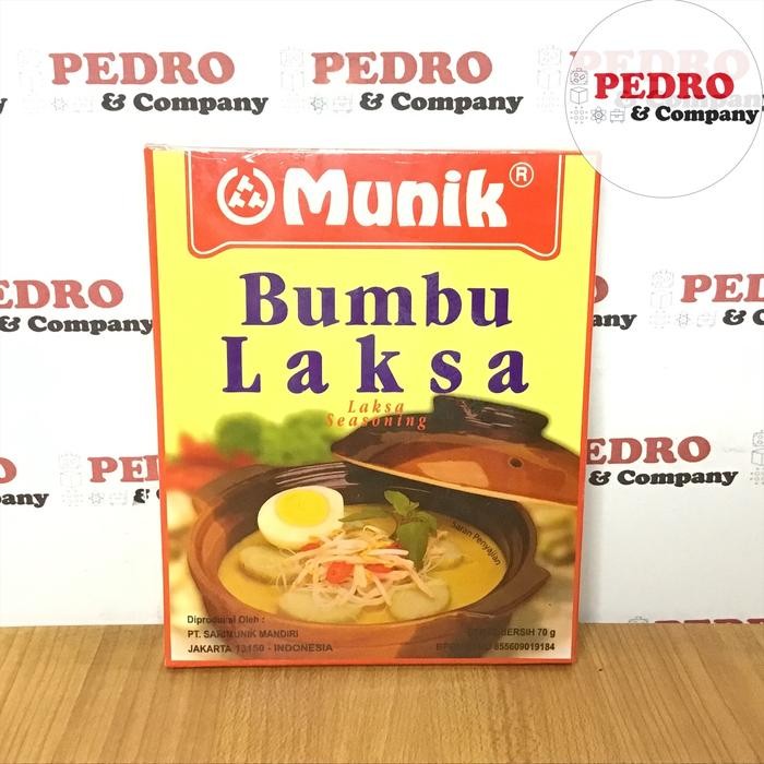 

Stok Baru Munik bumbu laksa / indonesian laksa seasoning - instant spice