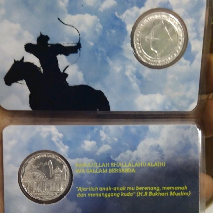 Pilihan- 1 Koin Dirham Sunnah Panahan Perak
