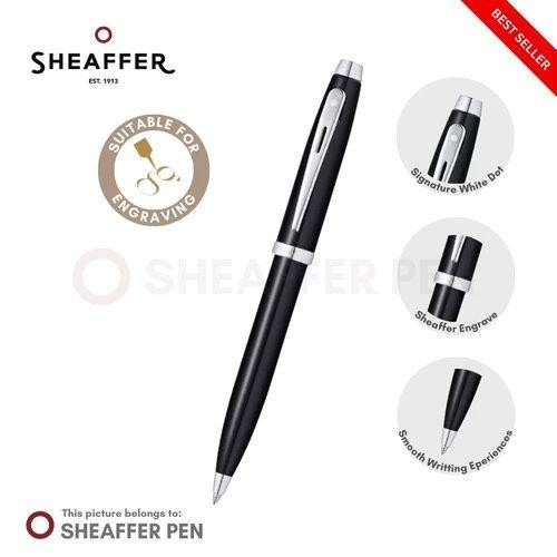 

Sheaffer Sgc100 9338 Bp Glossy Black Lacquer With Polished Chrome