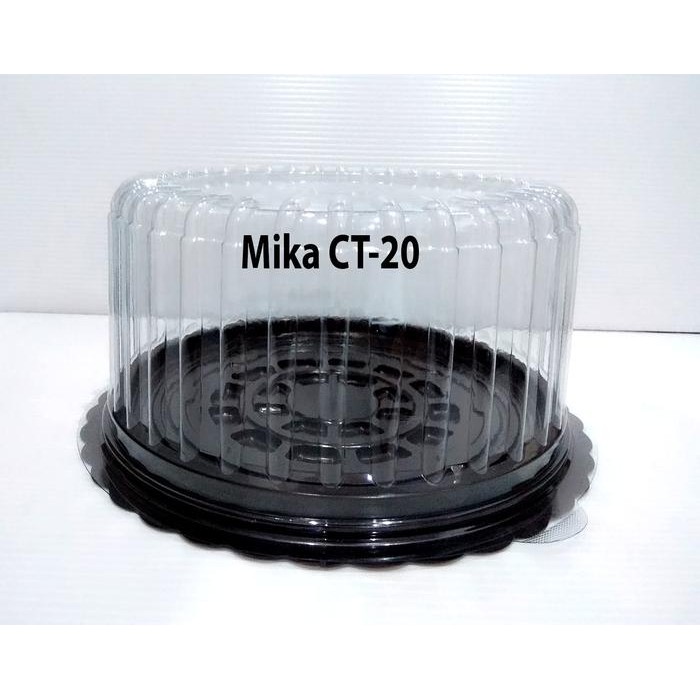 Terbaik Box Mika Bulat Bolu Tart Tumpeng Mini Diameter 20Cm - Ct20 100% Ori