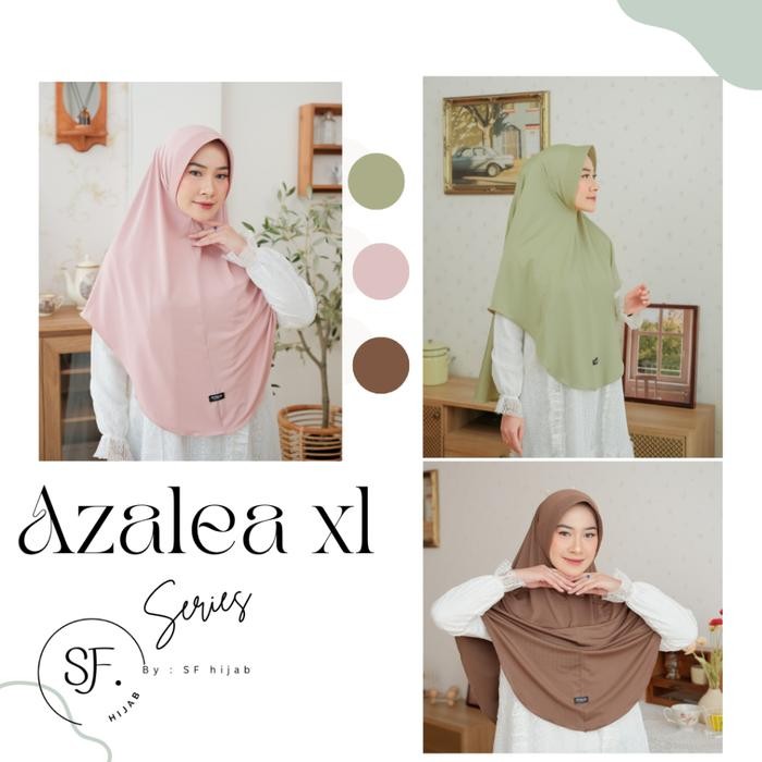 SIAPKIRIM hijab instan bergo d lea size XL (SF.Hijab) Cantik Muslim Kerudung Syari Panjang Khimar