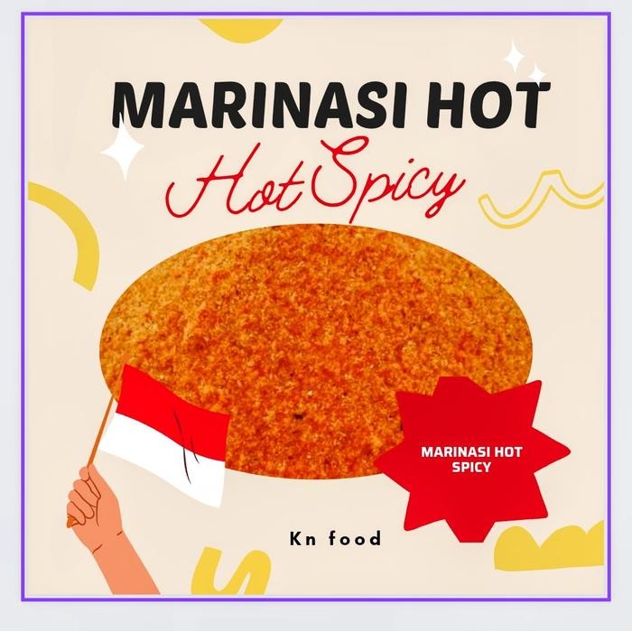 

Stok Baru Marinasi Chicken 500gram / Marinade Chicken Hot Spicy / Bumbu Perendam