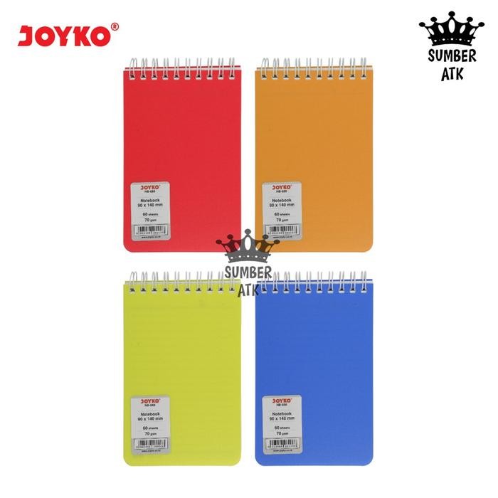 

New Ruled Notebook Diary Agenda Buku Catatan Bergaris Joyko NB-666 60 halaman