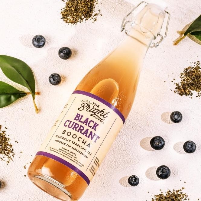 

Kombucha Blackcurrant - Sparkling Tea Drink - Teh Fermentasi 500 ML