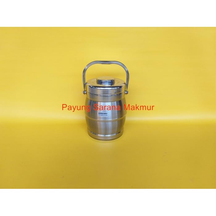 Rantang Stainless Steel 2 Liter Akebonno / Rantang Akebonno