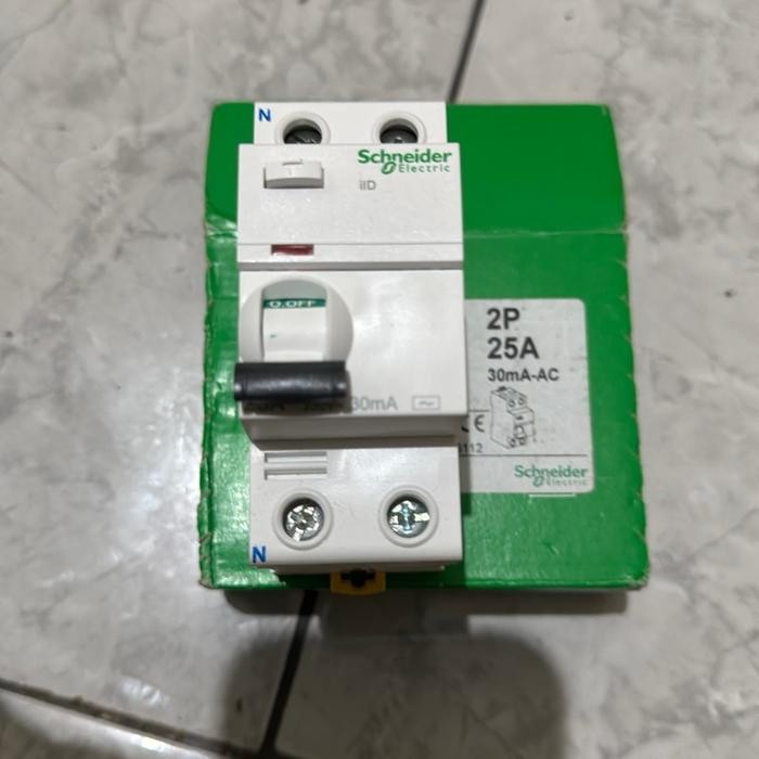 RCCB ELCB SCHNEIDER ACTI9 IID 25A 2P 10MA