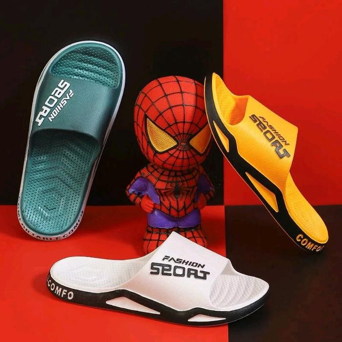 Pilihan- Sandal Selop Anak Laki Laki Usia Tanggung Sandal Slip On Anak Kekinian Sandal Sport