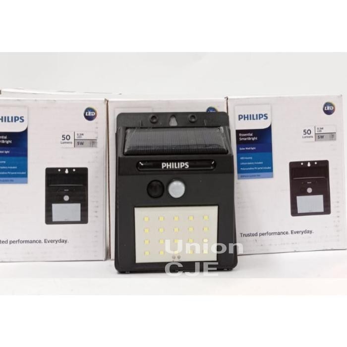 Murah Lampu Sensor Gerak Solar Panel Philips Solar Wall Light Bws010 Terlariss 