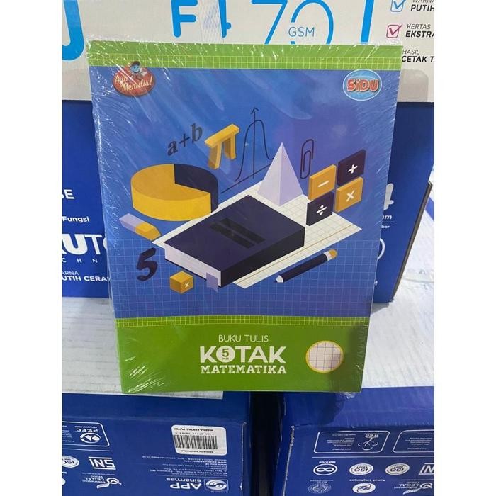 

OJ Buku Tulis Kotak Kecil Strimin SIDU 38 lembar 1 pak (10 buku) 5mm